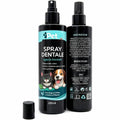 Spray dentale PET SMILE da 250 ml con flacone nero e pompa spray