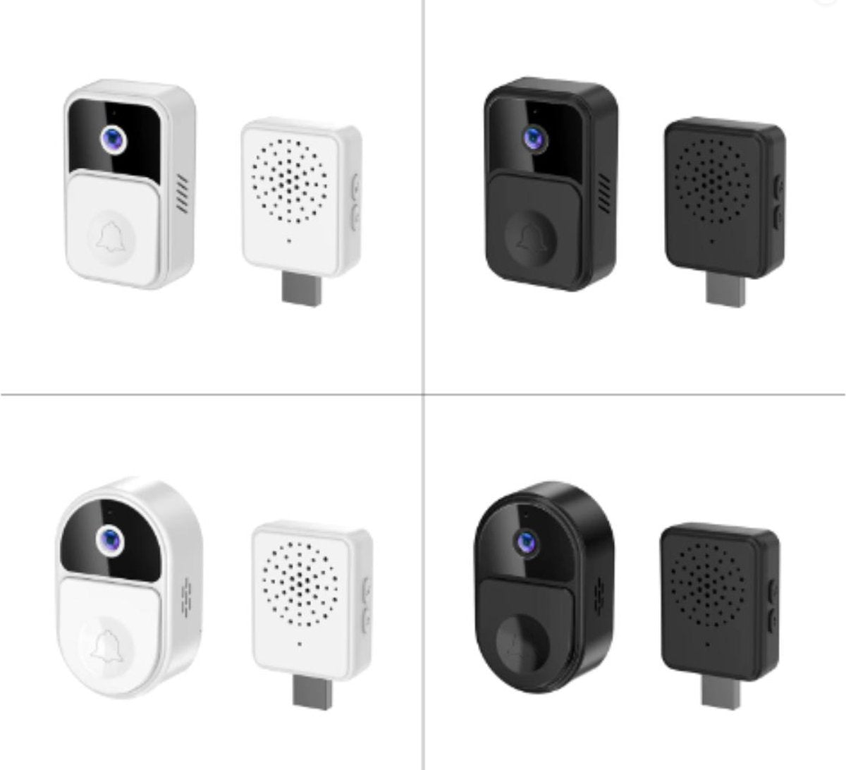 Campanelli video wireless bianchi e neri in diverse finiture