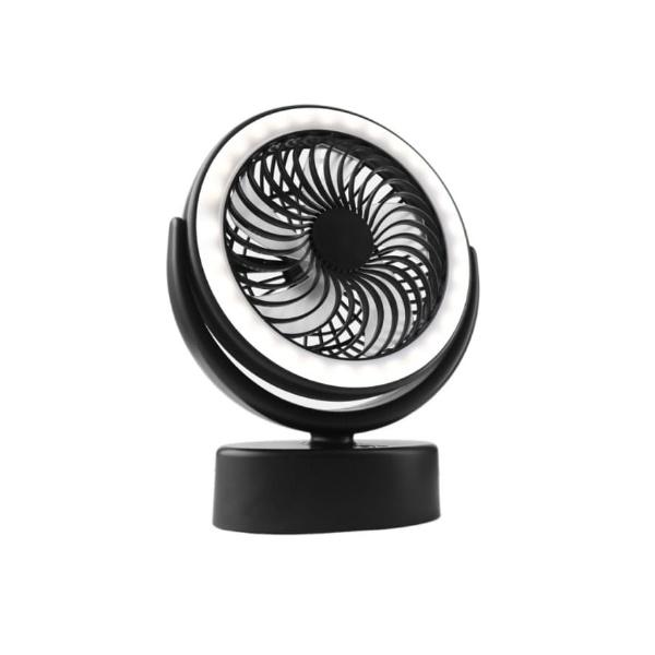 Ventilatore da campeggio per casa ricaricabile con led a lantern per l'aperto