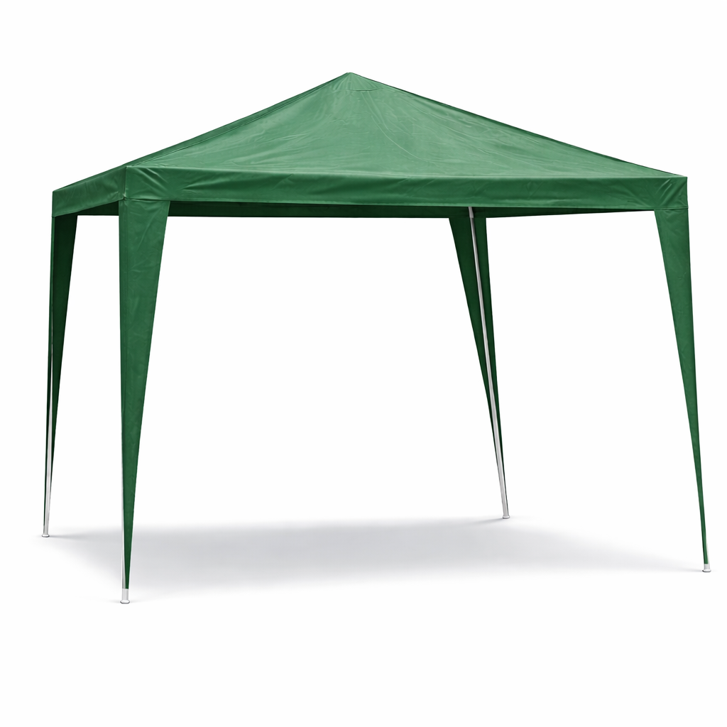 Gazebo 3x3 m da Esterno con Struttura in Ferro e Telo in Polietilene 100g – Altezza 2,45 m – Robusto, Impermeabile, Facile da Montare