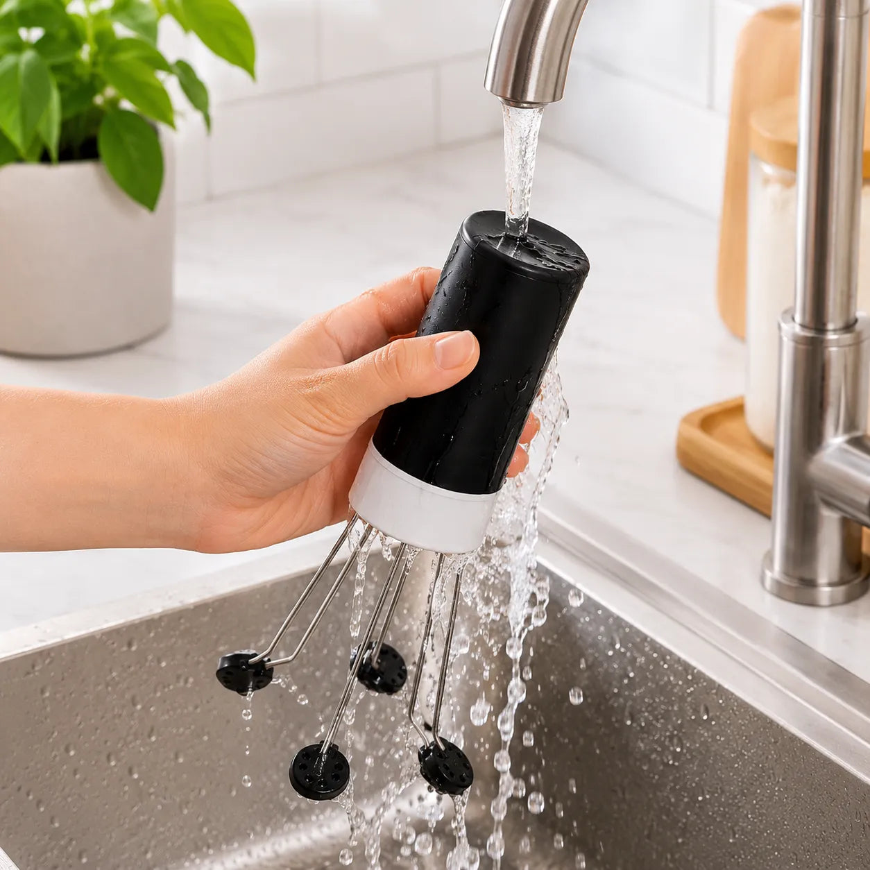 Mescolatore Automatico da Cucina Stir Crazy Agitatore per Sughi Salse Zuppe