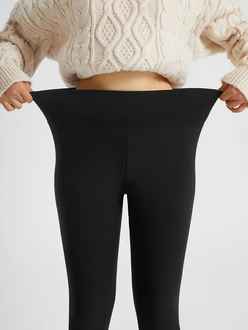 Leggings imbottiti estremamente caldi MissCashmere Nero Tg L/XL