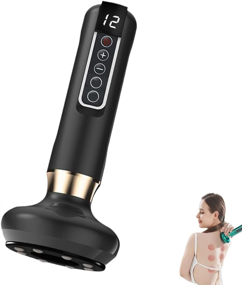 Massaggiatore Anticellulite Elettrico Professionale con Coppettazione a Vuoto, Vibrazione e Infrarossi – Per Gambe, Addome, Glutei