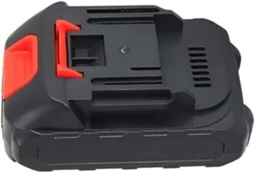 Batteria 48V ricaricabile per idropulitrice, nero con indicatori e connettore rosso