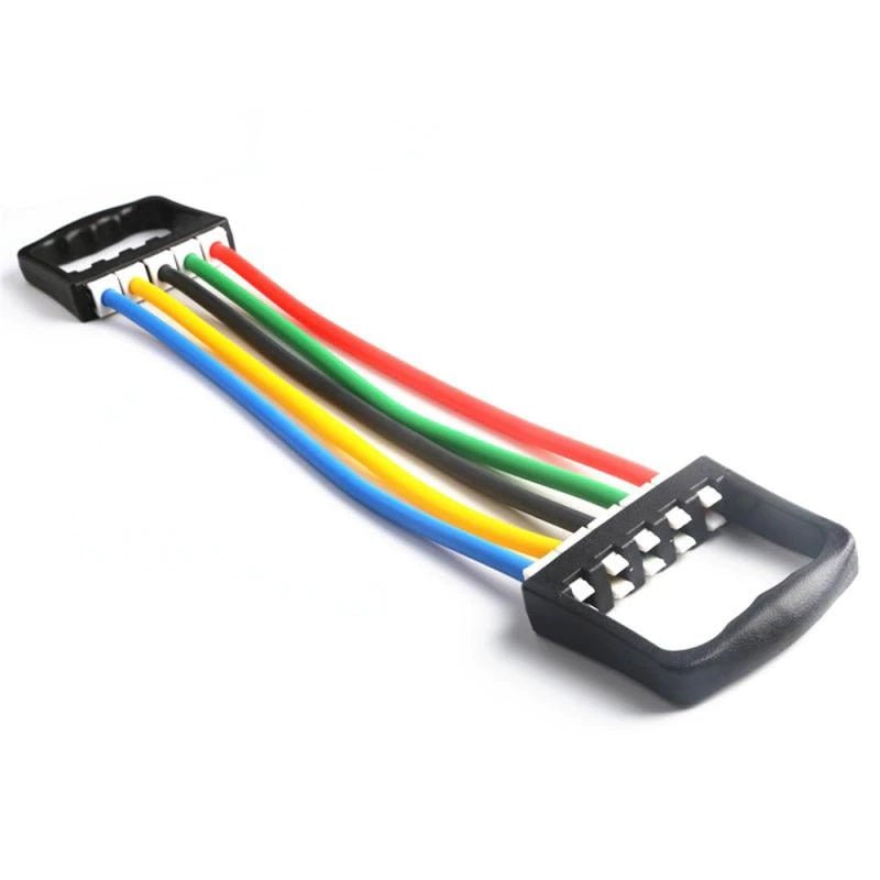 5 Spring Elastico per estensione petto e schiena. Allenamento a casa. Manubrio a molla portatile - | Prendilo Subito