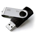 Chiavetta USB GoodRAM 8GB, corpo grigio/nero con connettore USB