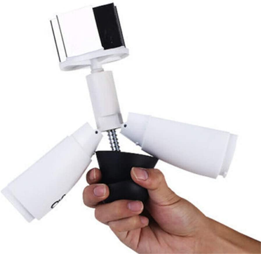 Spremiaglio manuale Slap Chop con maniglia e accessorio bianco in mano