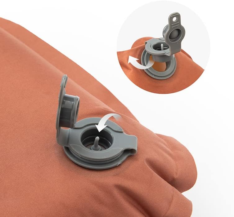 Cuscino Gonfiabile da Viaggio per Collo e Testa Supporto Cervicale Portatile