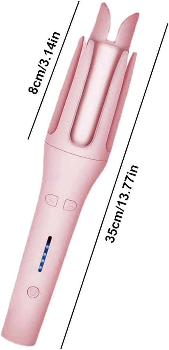 Arricciacapelli Automatico Rotante 32mm con Tecnologia agli Ioni Negativi – Ricci Perfetti e Onde da Salone in Pochi Secondi