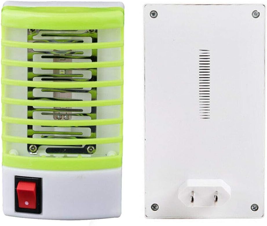 Lampada Zanzariera Elettrica 2 in 1 con Luce LED – Anti Zanzare per Interni ed Esterni, Silenziosa e Senza Prodotti Chimici