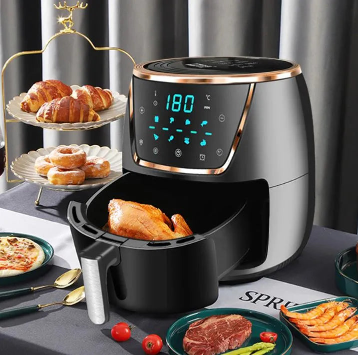 Friggitrice ad Aria Calda Robot da Cucina 7,5L Elettrodomestico 1500W