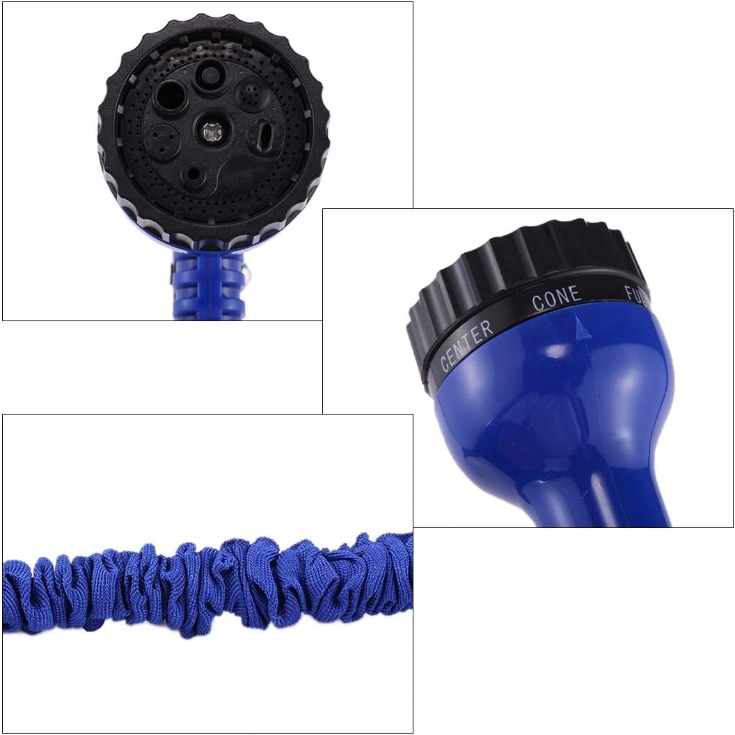 Tubo Estensibile da Giardino 45 Metri con Pistola a 7 Getti – Leggero, Compatto e Multifunzione