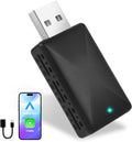 Adattatore wireless 2 in 1 nero con connettore USB e spia luminosa