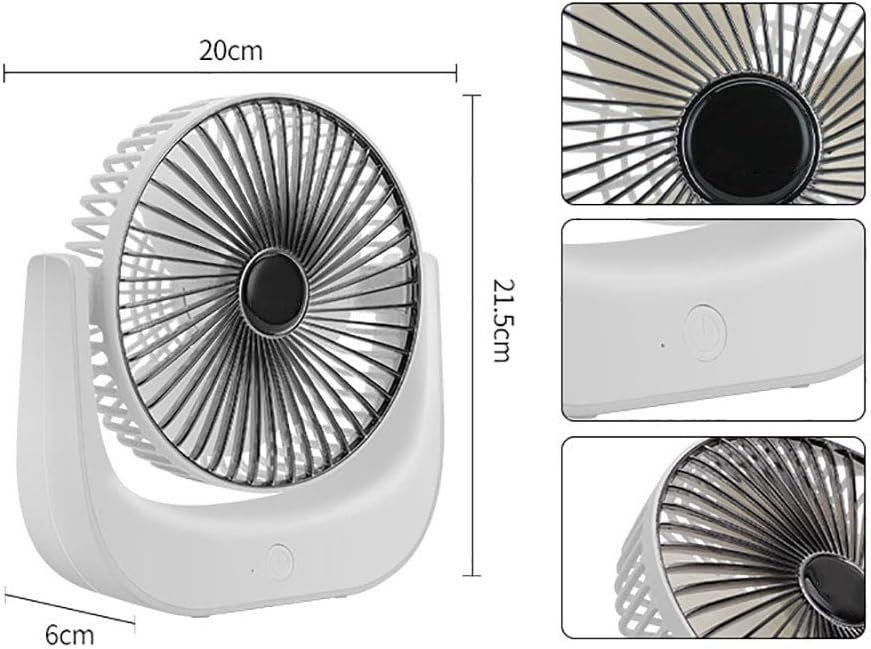 Ventilatore piccolo personal air circolatore ventilatore elettrico portatile da tavolo ventilatore da tavolino ricaricabile ventole per il campeggio da viaggio