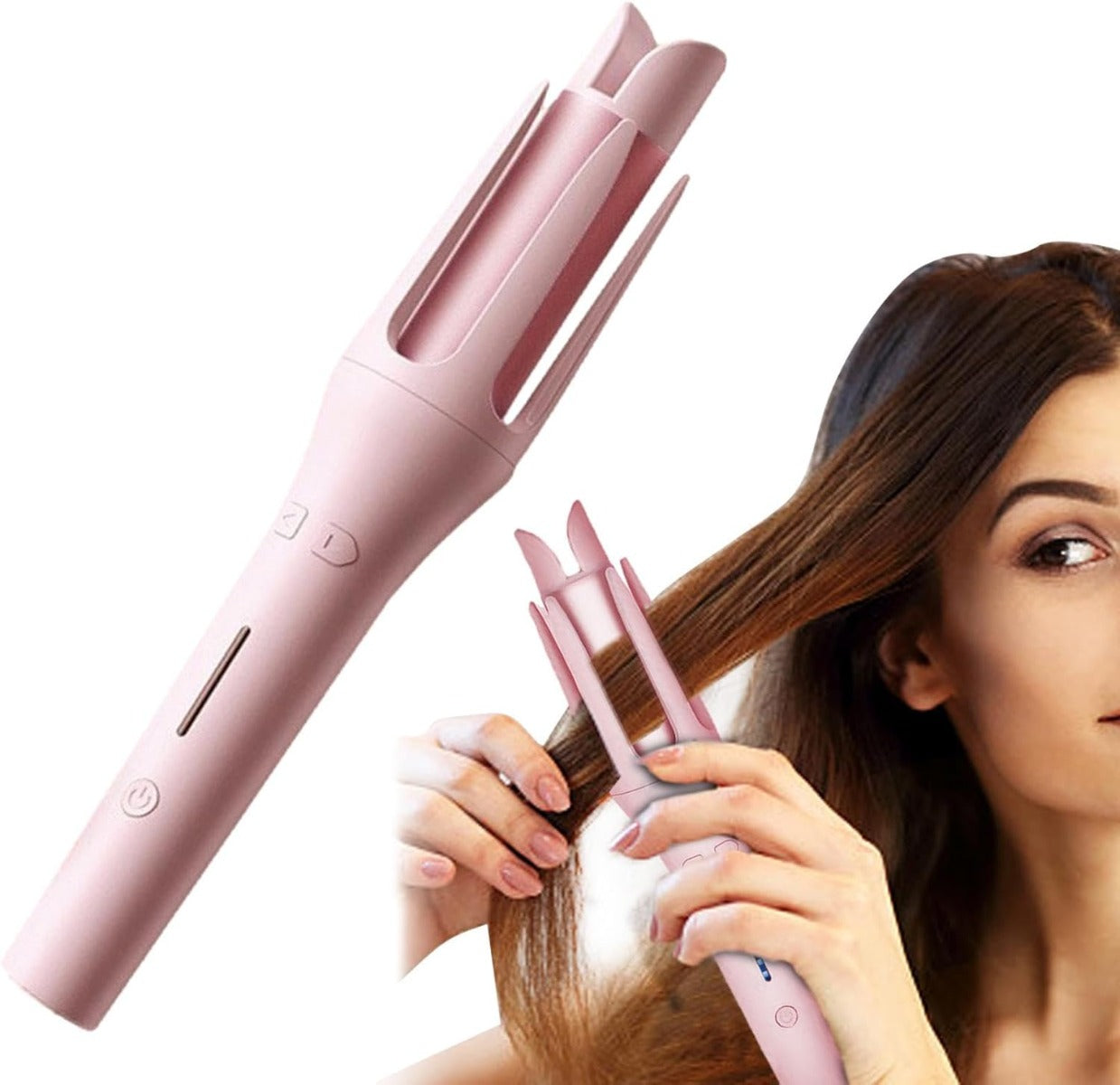 Arricciacapelli Automatico Rotante 32mm con Tecnologia agli Ioni Negativi – Ricci Perfetti e Onde da Salone in Pochi Secondi