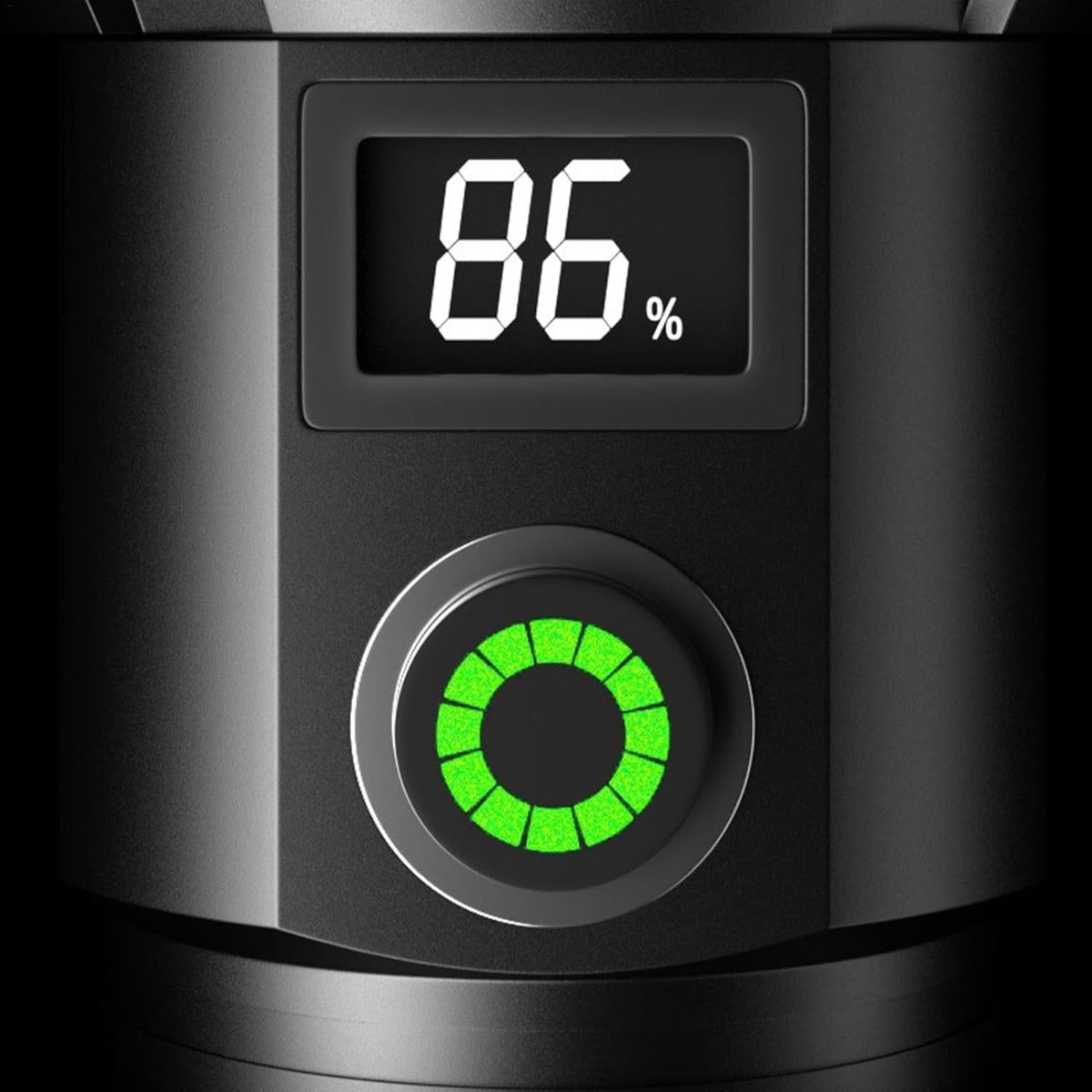Torcia elettrica LED potente, zoom regolabile, impermeabile, ideale per campeggio e uso esterno