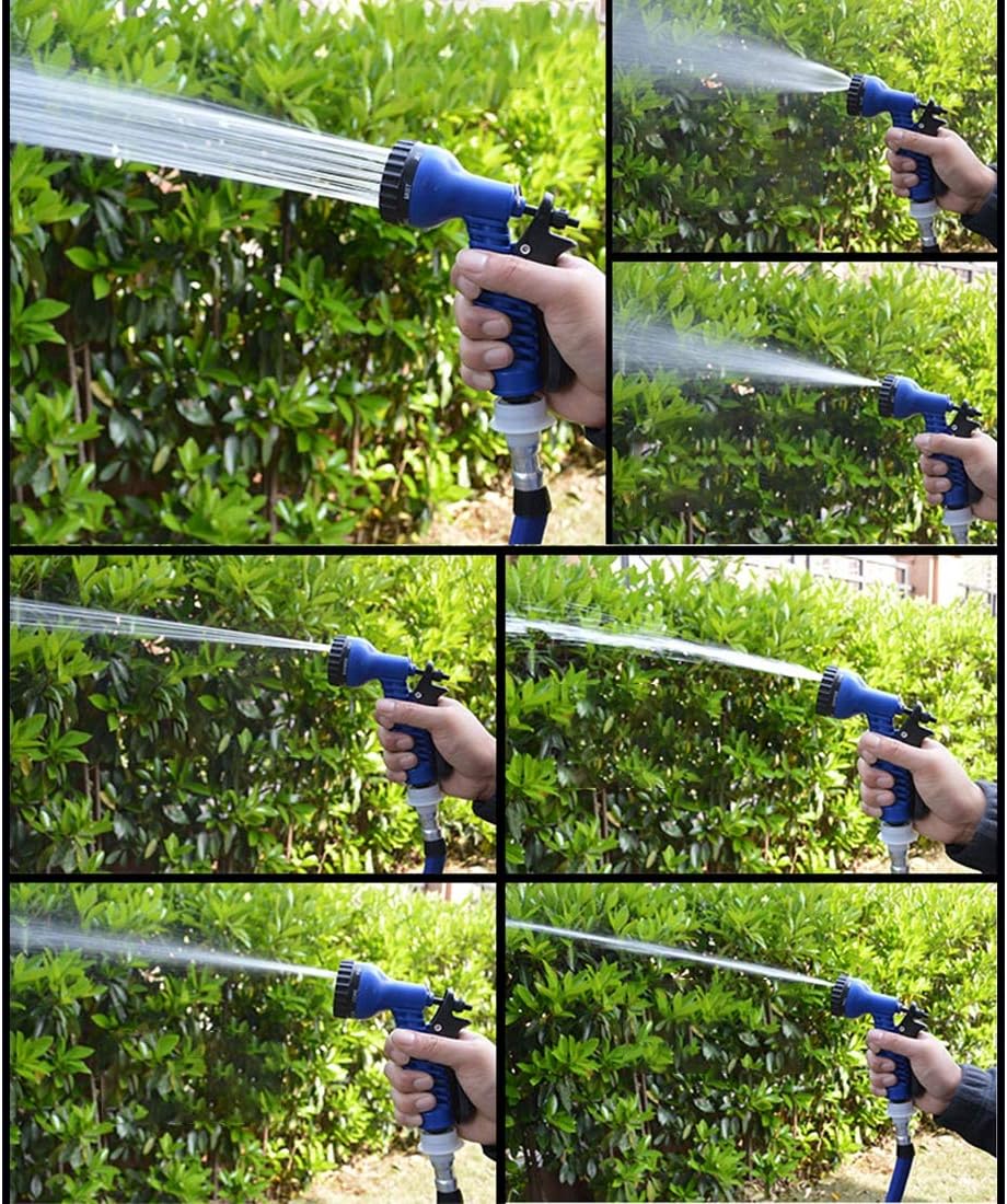 Tubo Estensibile da Giardino 45 Metri con Pistola a 7 Getti – Leggero, Compatto e Multifunzione