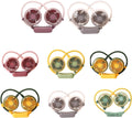 Ventilatore da collo portatile USB ricaricabile, doppia ventola, colori assortiti