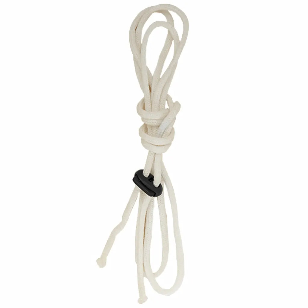 Laccetto bianco per copertura con nodo e cappio