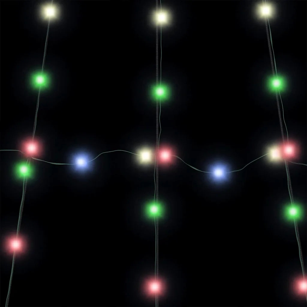 Luci LED multicolore a puntini sui fili dell’albero di Natale