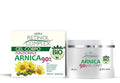 Gel corpo alla arnica 90% in confezione e vasetto da 250 ml
