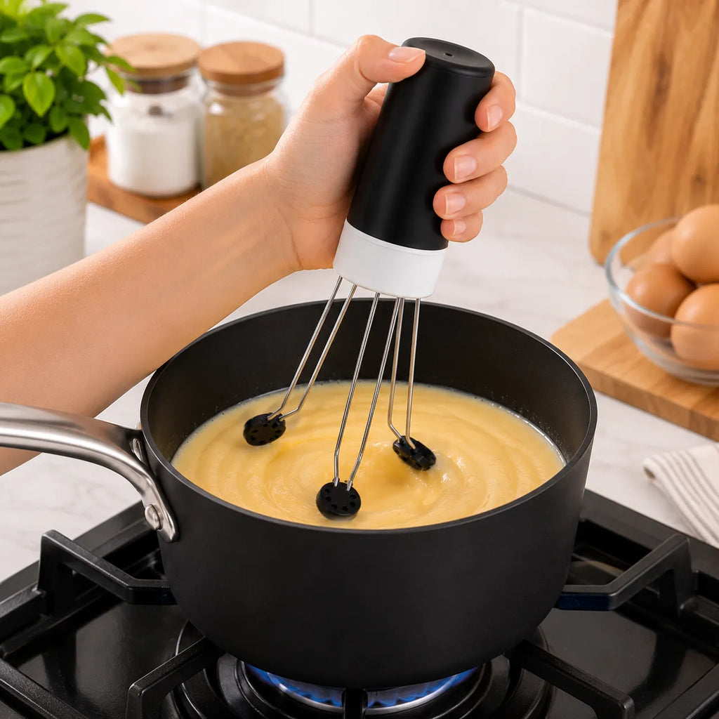 Mescolatore Automatico da Cucina Stir Crazy Agitatore per Sughi Salse Zuppe