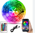 Kit striscia LED RGB con telecomando e controller, cavo USB