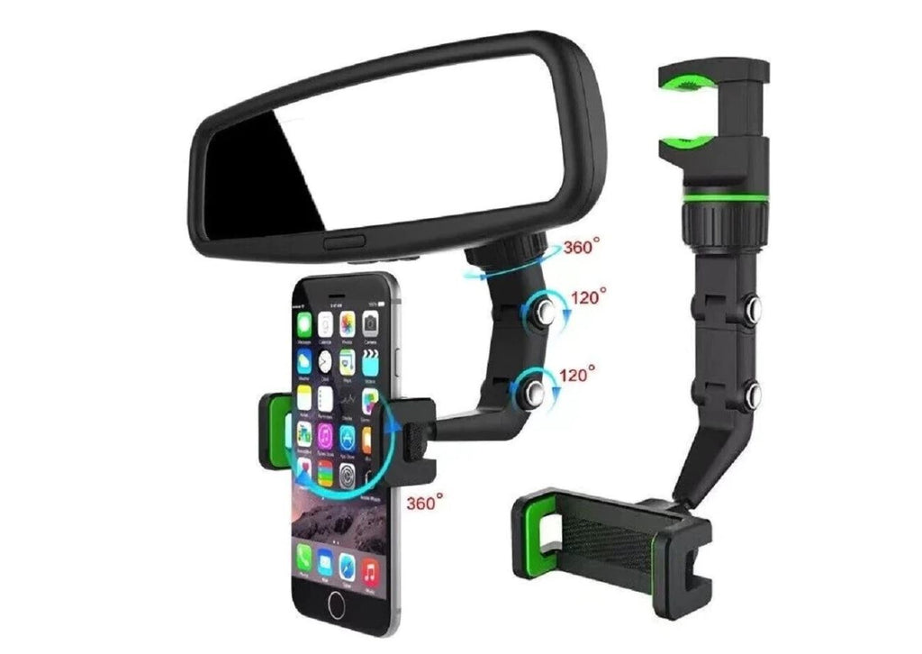 Supporto da auto specchietto retrovisore per cellulari navigatore smartphone