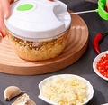 Robot da Cucina Manuale Multifunzione a Manovella – Tritacarne, Frullatore e Preparazioni Veloci!