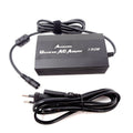 Alimentatore AC universale 150W con cavo e connettore jack DC nero