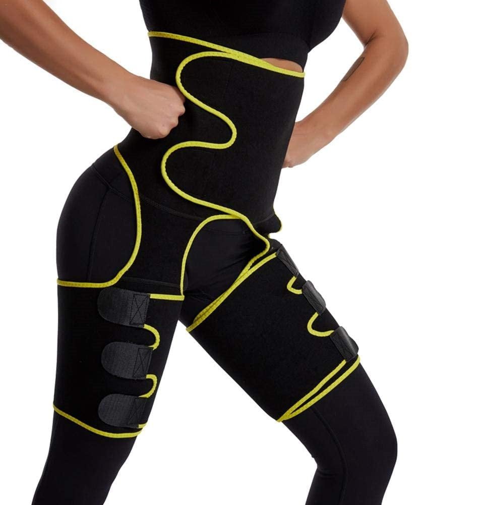 Allenatore di Fascia per Il Sudore del Corpo - Rifiniture per Coscia Corsetto Butt Lifter Shapewear e Fianchi Cintura Cintura Regolabile in Vita Monopezzo per Donna e Uomo - | Prendilo Subito