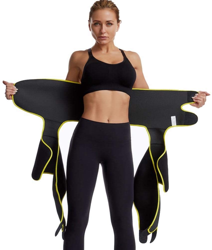 Allenatore di Fascia per Il Sudore del Corpo - Rifiniture per Coscia Corsetto Butt Lifter Shapewear e Fianchi Cintura Cintura Regolabile in Vita Monopezzo per Donna e Uomo - | Prendilo Subito