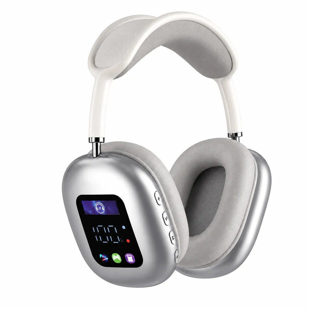 Cuffie Bluetooth Wireless 5.4 con Display Integrato – Audio Hi-Fi Stereo, Bluetooth 5.4, Microfono, Over-Ear - | Prendilo Subito