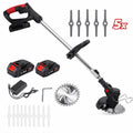 Decespugliatore a Batteria 48V con 2 Batterie – Motore 800W, Fino a 20.000 giri/min, Asta Telescopica Regolabile - | Prendilo Subito