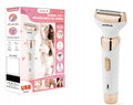 Epilatore per donna Aorlis 4 in 1 bianco con testina metallica dorata