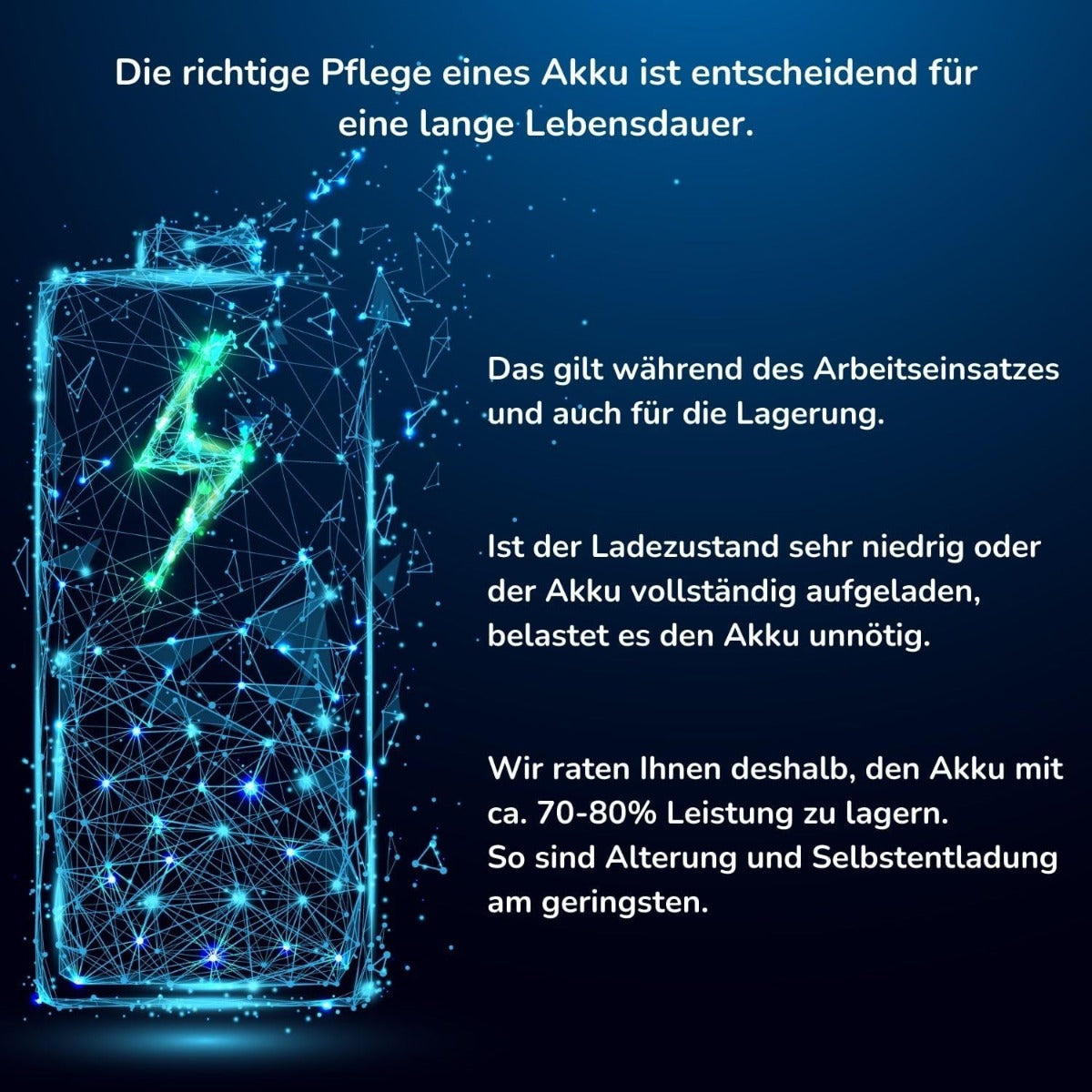 Illustrazione grafica batteria ricaricabile con rete luminosa