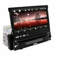 Autoradio 1 din con schermo a scomparsa da 7" touch, Bluetooth e comandi frontali