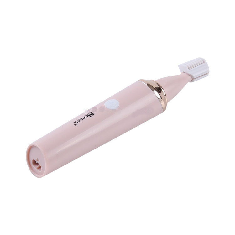 Rasoio elettrico ricaricabile USB Surker SK-219 rosa con testina bianca