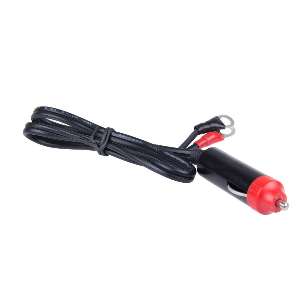 Cavo con spina accendisigari nero/rosso per inverter 12V