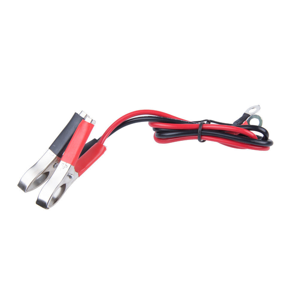 Cavi con morsetti a coccodrillo rosso/nero per collegare l’inverter 12V