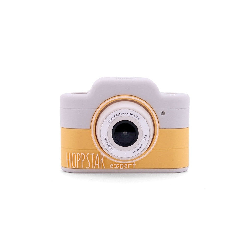 Fotocamera per bambini HOPSTAR Expert grigio chiaro e gialla