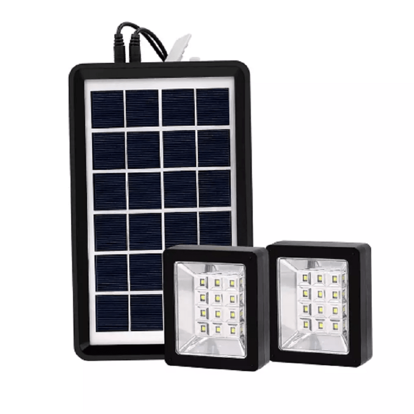 Kit pannello di energia solare doppio Andowl Q-D630 6V 3W 2 in 1 - | Prendilo Subito