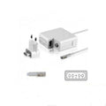 Alimentatore laptop MagSafe 1 compatibile, bianco, con cavo e connettori