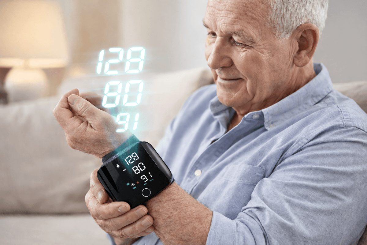 Misuratore di Pressione Sanguigna da Polso Digitale Portatile con Display LCD Retroilluminato e Memoria, Bracciale Regolabile - | Prendilo Subito