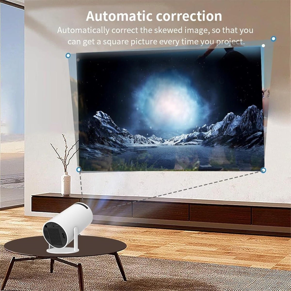 Proiettore Console 2 in 1 – Console Retro Portatile con Proiettore HD 4K, 36.000 Giochi, WiFi, Bluetooth e 2 Controller Wireless - | Prendilo Subito