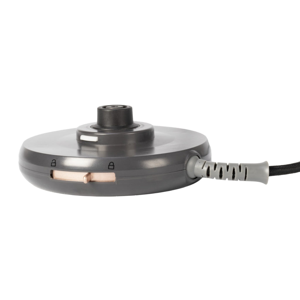 Base del ferro da stiro cordless con supporto circolare e attacco del cavo