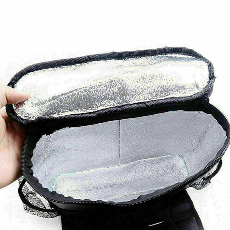 Borsa multifunzione per sedile posteriore auto con scomparto frigo e tasche