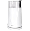 MacinaCaffe elettrico DICTROLUX bianco con coperchio trasparente e pulsante nero