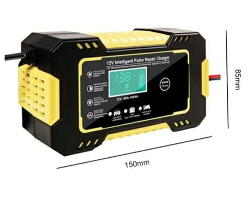 Caricabatteria 12v 6a 5a automatico ripara carica impulsi camion auto barca moto Q-DP9921