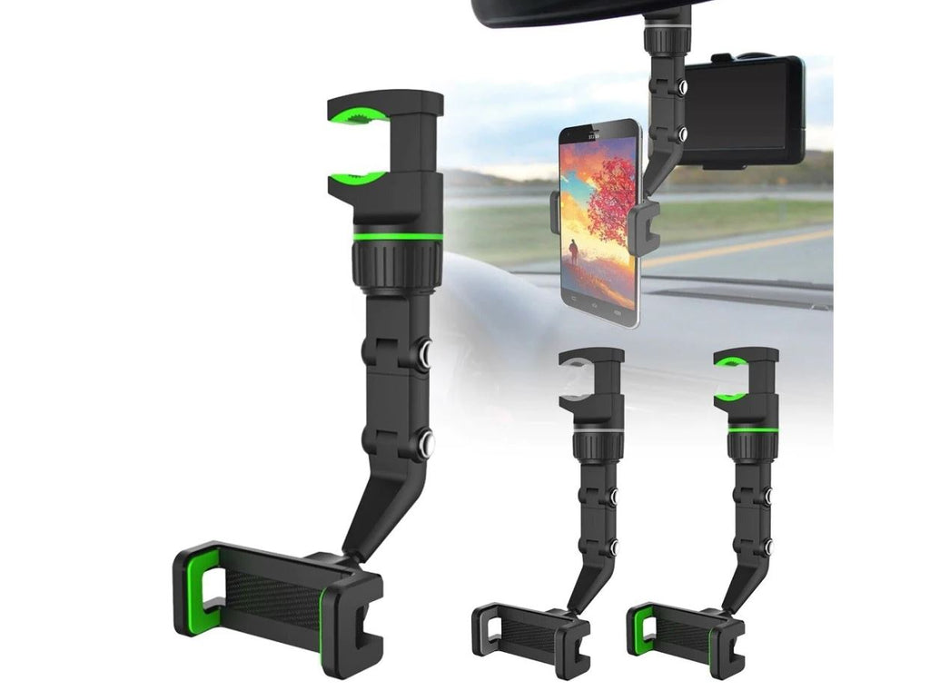 Supporto da auto specchietto retrovisore per cellulari navigatore smartphone